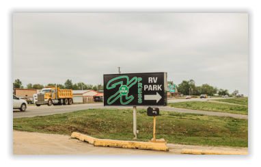 picture of rv's in the Xpress rv park